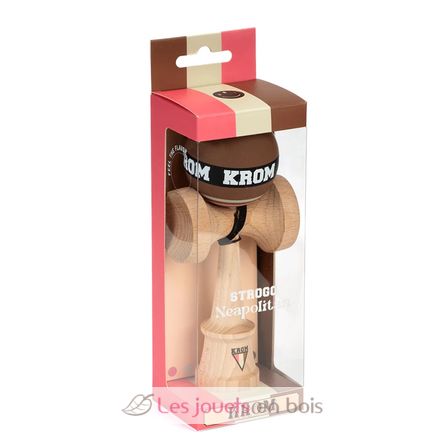 Krom Kendama Strogo Neapolitan Chocolate KROM-STR-CHOCO KROM Kendama 2
