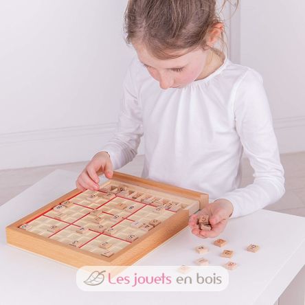 Sudoku aus Holz BJ084 Bigjigs Toys 2