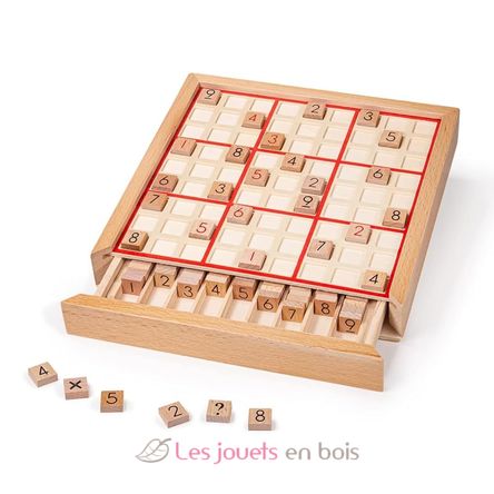 Sudoku aus Holz BJ084 Bigjigs Toys 1