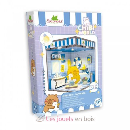 Mini-Szene zum Gestalten Chibi Box Wasserschwein SYCREA094 Sycomore 1