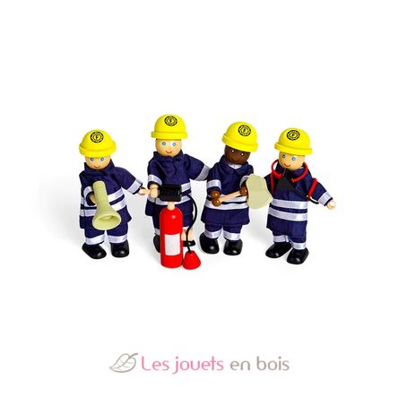 Feuerwehrmänner, Spielfigur BJ-T0117 Bigjigs Toys 14