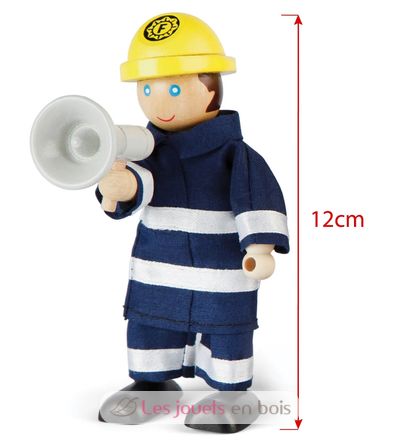 Feuerwehrmänner, Spielfigur BJ-T0117 Bigjigs Toys 3