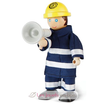 Feuerwehrmänner, Spielfigur BJ-T0117 Bigjigs Toys 6