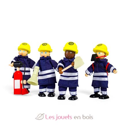 Feuerwehrmänner, Spielfigur BJ-T0117 Bigjigs Toys 4