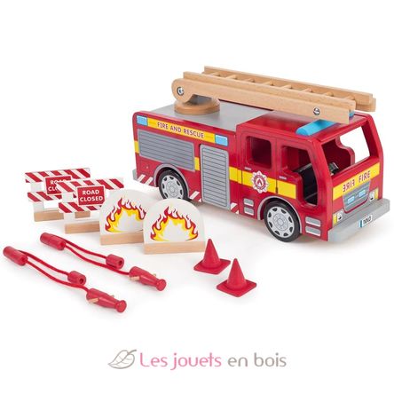 Feuer-Motor mit Zubehör BJ-T0410 Bigjigs Toys 1