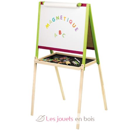 Tafel für Kinder aus Holz mit Zeichenfunktion JJ8725 Jeujura 2