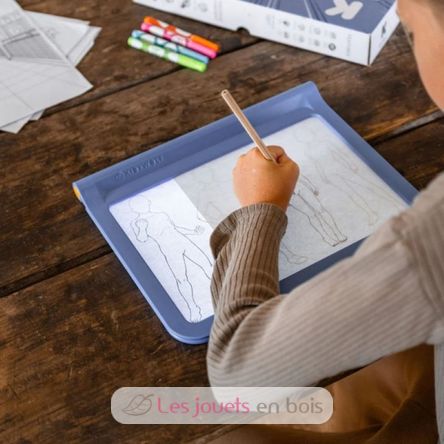 K-Draw Pro Manga Licht-Zeichentisch KW-K-DRAW-PRO-BU Kidywolf 5