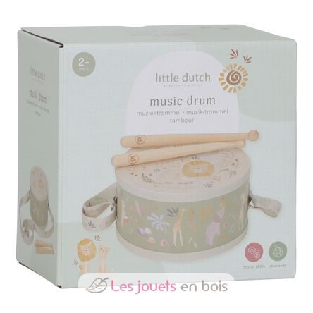Musiktrommel Safari Friends LD7472 Little Dutch 6