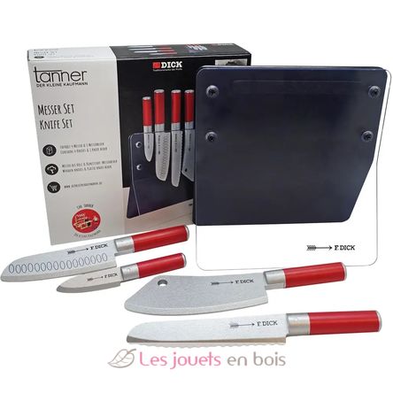 Dick Messer Set mit Messerblock TA-0507.3 Tanner 9