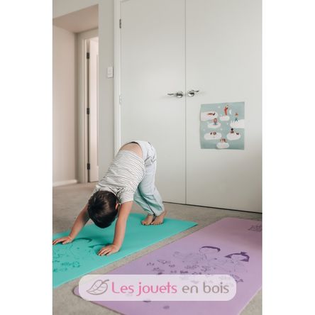Yogamatte für Kinder lila BUK-Y025 Buki France 4