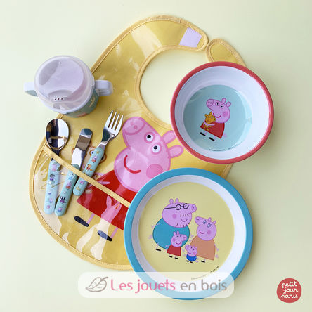 Cup zwei Henkel mit abnehmbarem Ausguss Peppa Pig PJ-PI904K Petit Jour 6