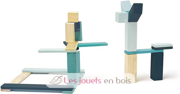 24-Stück Set Blues TG-24P-BLU-508T Tegu 7