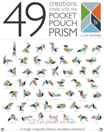 6-Stück Prism Pocket Pouch Tints TG-P-11-045 Tegu 4