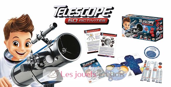Teleskop 50 Aktivitäten BUK-TS008B Buki France 5
