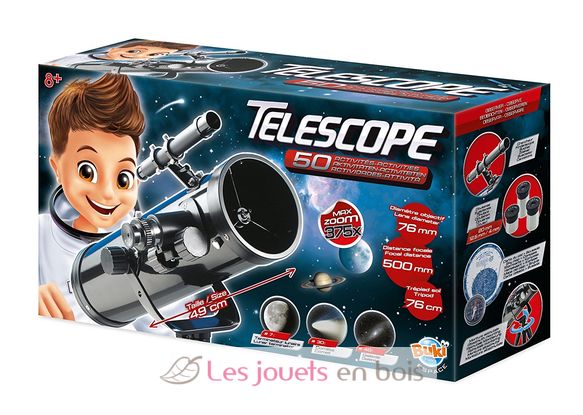 Teleskop 50 Aktivitäten BUK-TS008B Buki France 1