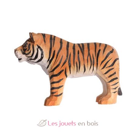 Figur Tiger aus Holz WU-40458 Wudimals 1