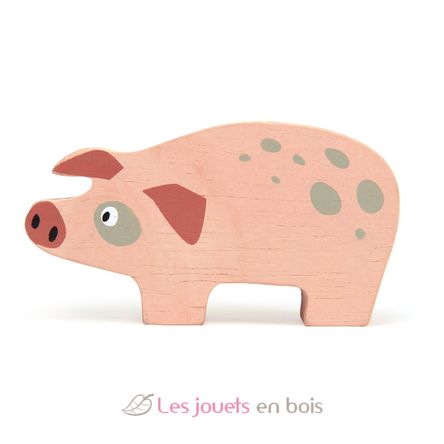 Schwein aus Holz TL4831 Tender Leaf Toys 1