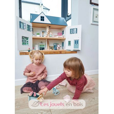 Puppenhaus aus Holz Dovetail TL8125 Tender Leaf Toys 6