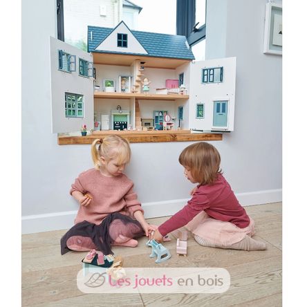 Puppenhaus aus Holz Dovetail TL8125 Tender Leaf Toys 7