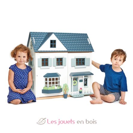 Puppenhaus aus Holz Dovetail TL8125 Tender Leaf Toys 3