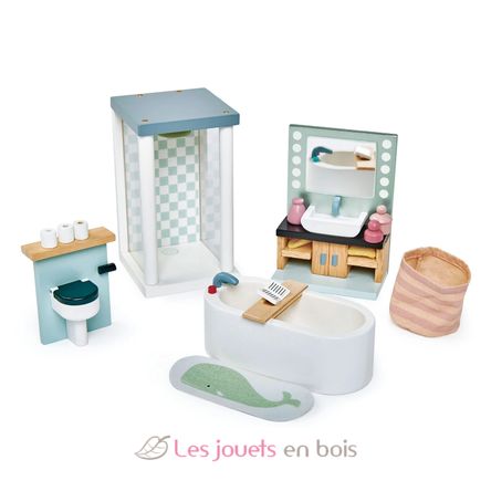 Badezimmer für Puppenhaus TL8151 Tender Leaf Toys 1