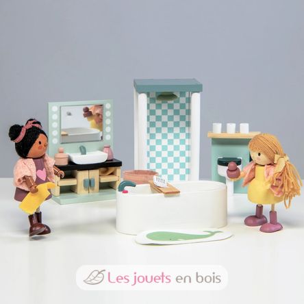 Badezimmer für Puppenhaus TL8151 Tender Leaf Toys 2