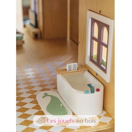 Badezimmer für Puppenhaus TL8151 Tender Leaf Toys 4