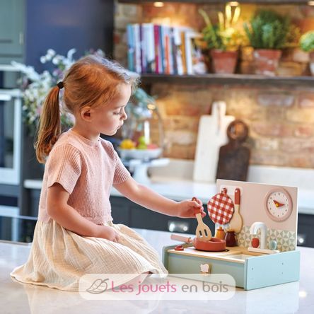 Faltbare Holzküche TL8201 Tender Leaf Toys 5