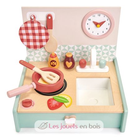 Faltbare Holzküche TL8201 Tender Leaf Toys 1