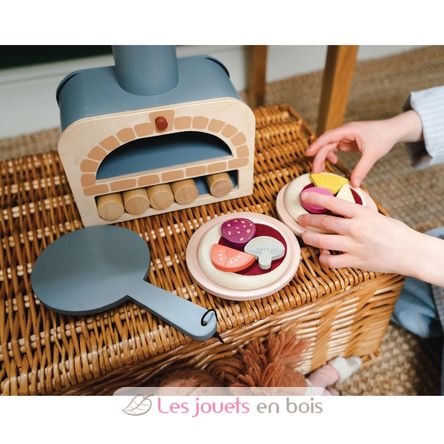 Pizzaofen aus Holz TL8244 Tender Leaf Toys 5