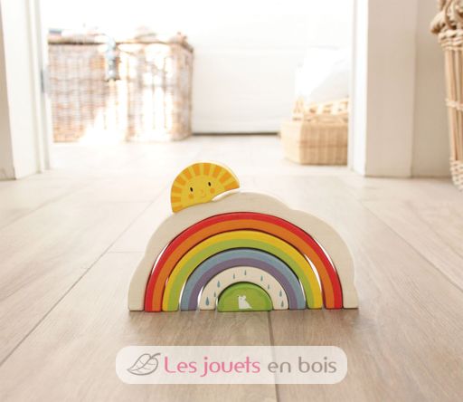 Regenbogen aus Holz TL8339 Tender Leaf Toys 5