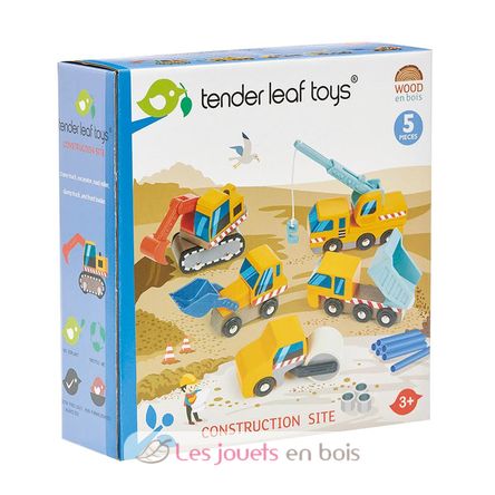 Baufahrzeuge TL8355 Tender Leaf Toys 5