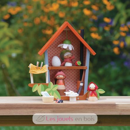 Robins Nest-Häuschen TL8378 Tender Leaf Toys 8