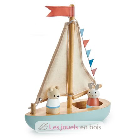 Segelboot TL8382 Tender Leaf Toys 3