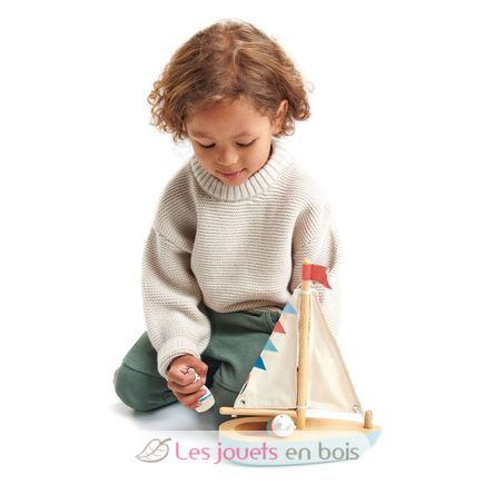 Segelboot TL8382 Tender Leaf Toys 5