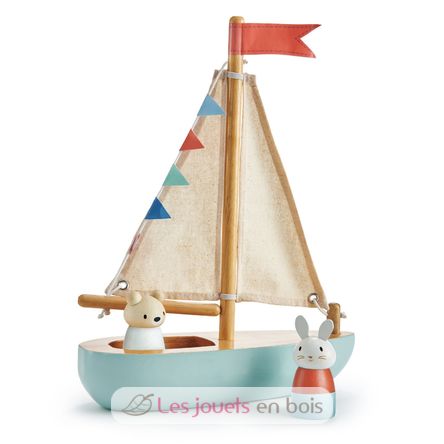Segelboot TL8382 Tender Leaf Toys 1