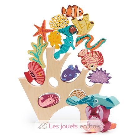 Stapelspiel Korallenriff TL8410 Tender Leaf Toys 6