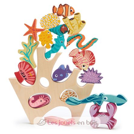 Stapelspiel Korallenriff TL8410 Tender Leaf Toys 1