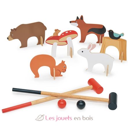 Indoor Krocket-Set Woodland TL8622 Tender Leaf Toys 2