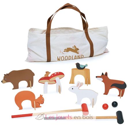 Indoor Krocket-Set Woodland TL8622 Tender Leaf Toys 1