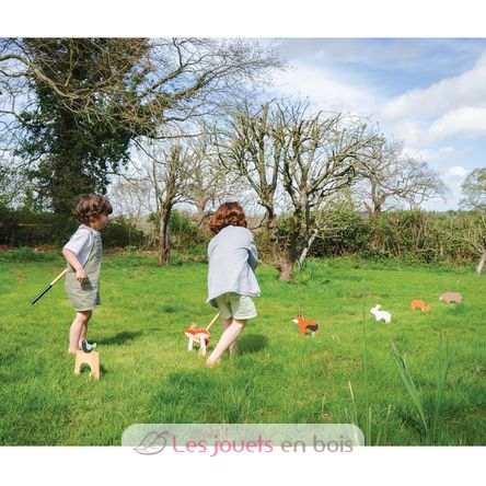 Indoor Krocket-Set Woodland TL8622 Tender Leaf Toys 7