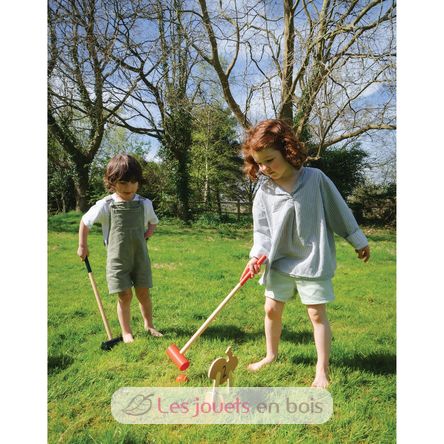 Indoor Krocket-Set Woodland TL8622 Tender Leaf Toys 8