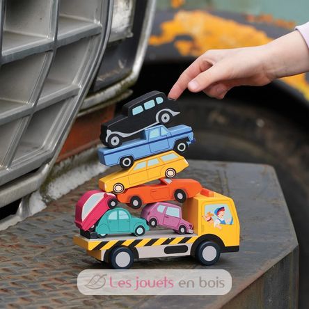 Stapelset Autos TL8663 Tender Leaf Toys 8