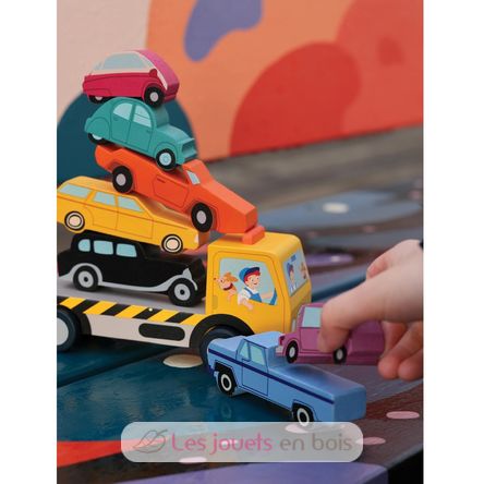 Stapelset Autos TL8663 Tender Leaf Toys 9