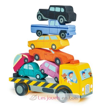 Stapelset Autos TL8663 Tender Leaf Toys 1