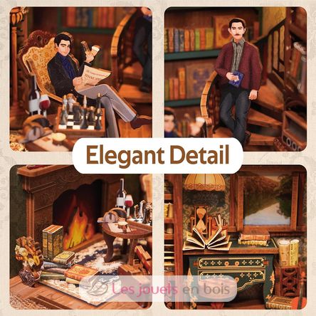Book Nook Violin Detective Agency T-TQ117 Tonecheer 4