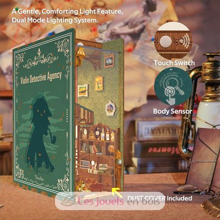 Book Nook Violin Detective Agency T-TQ117 Tonecheer 6