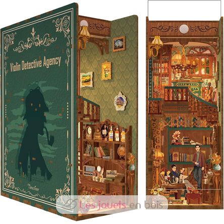 Book Nook Violin Detective Agency T-TQ117 Tonecheer 1