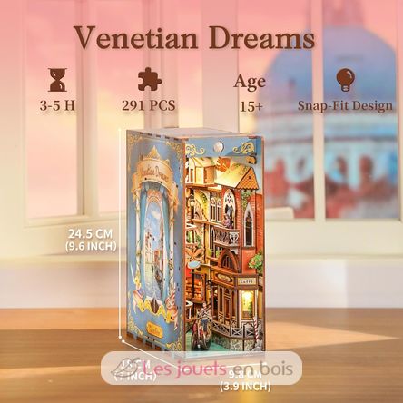 Book Nook Venezianische Träume T-TQ143 Tonecheer 3