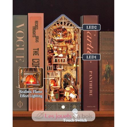 Book Nook Leonardo da Vinci T-TQ135 Tonecheer 2